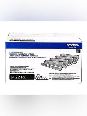 Brother DR-221CL 4-Piece Drum Set BRAND-NEW FACTORY SEALED box ⭐BEST DEAL⭐